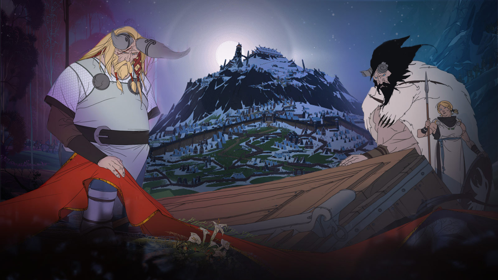 The Banner Saga Hd Wallpapers Backgrounds Wallpaper - Banner Saga - HD Wallpaper 
