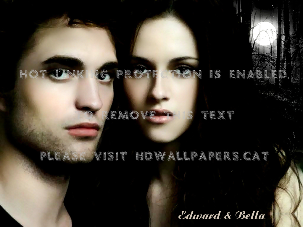 Twilight Edward & Bella Wallpaper Laurent - Robert Pattinson E Kristen Stewart - HD Wallpaper 