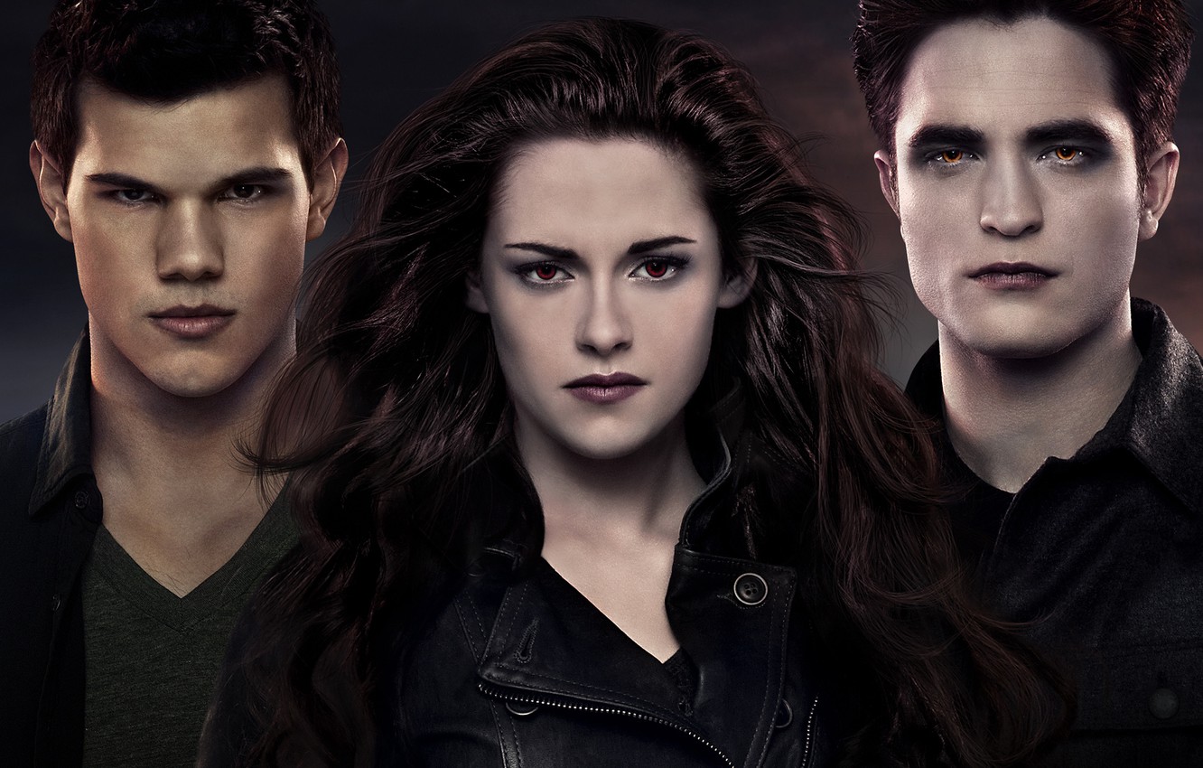 Photo Wallpaper Edward, Bella, The Main Characters, - Edward Cullen And Bella Swan As Vampires - HD Wallpaper 