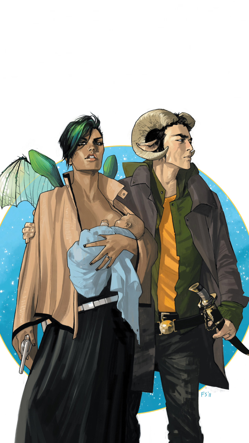 Saga #1 - HD Wallpaper 