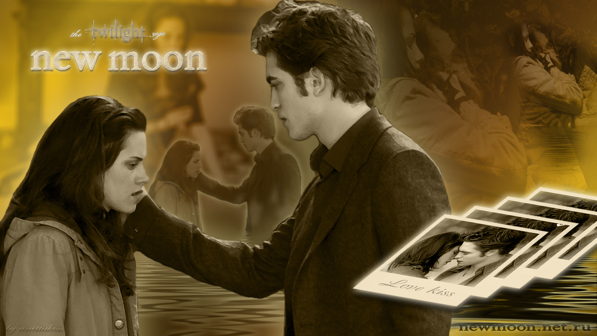 Edward Cullen New Moon - HD Wallpaper 