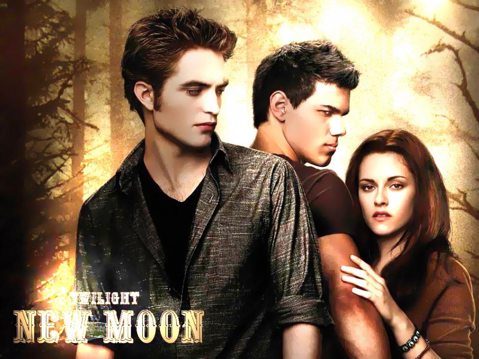 Twilight New Moon Bella Edward Isabella James Kristin - HD Wallpaper 