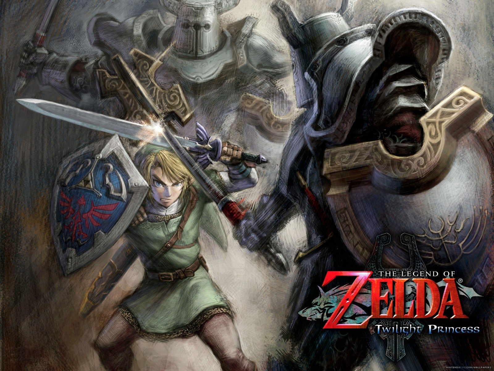 Legend Of Zelda Twilight Princess Art - HD Wallpaper 