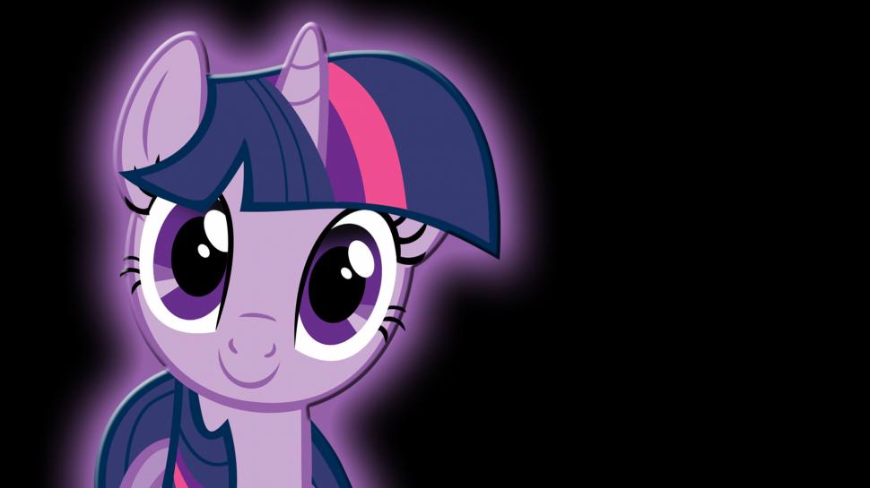 My Little Pony Black Twilight Sparkle Hd Wallpaper,cartoon/comic - Twilight Sparkle Black My Little Pony - HD Wallpaper 