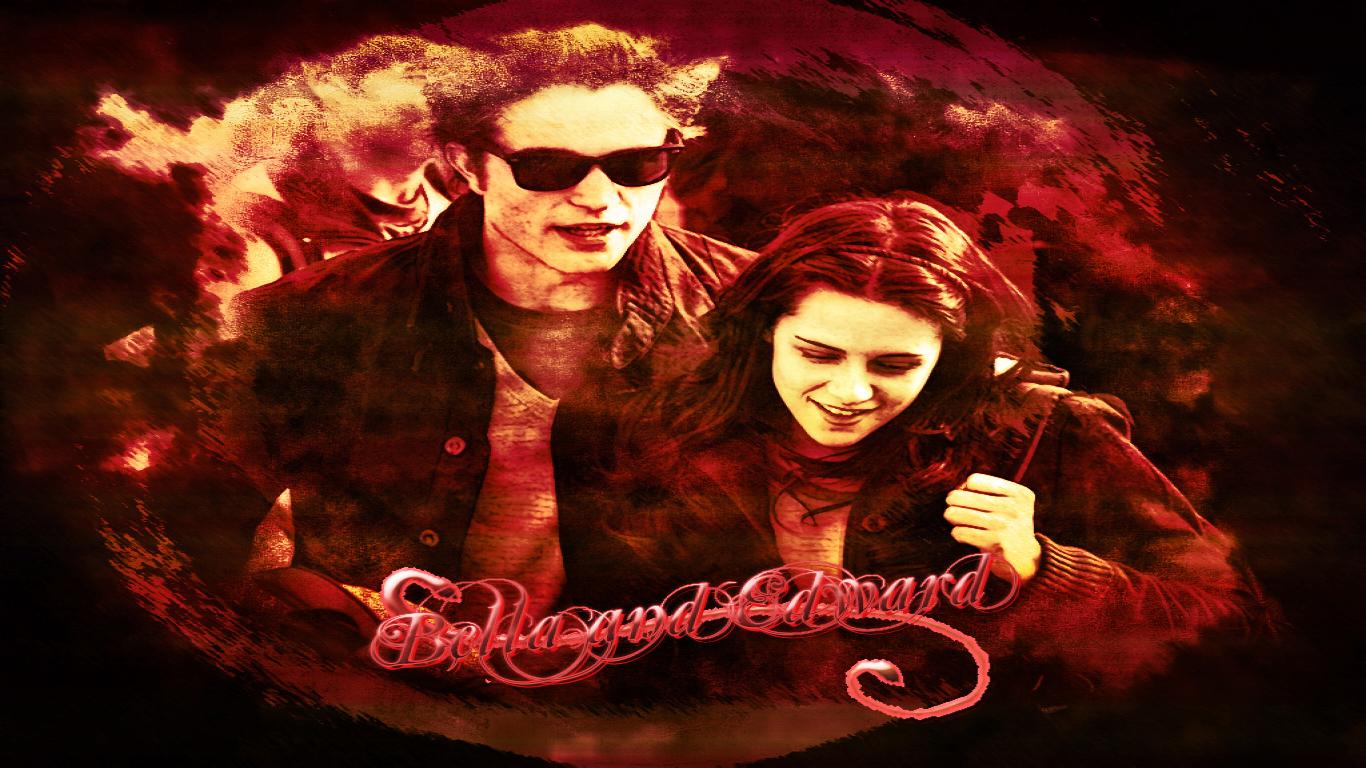 Bella And Edward - HD Wallpaper 