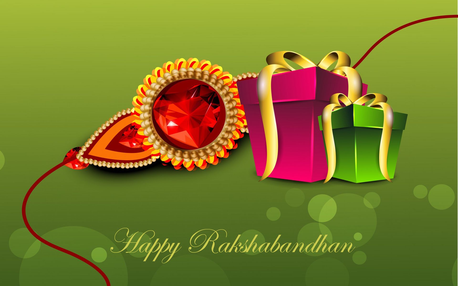Rakhi With Gift 2017 Raksha Bandhan Hd Wallpapers - Happy Raksha Bandhan Hd - HD Wallpaper 