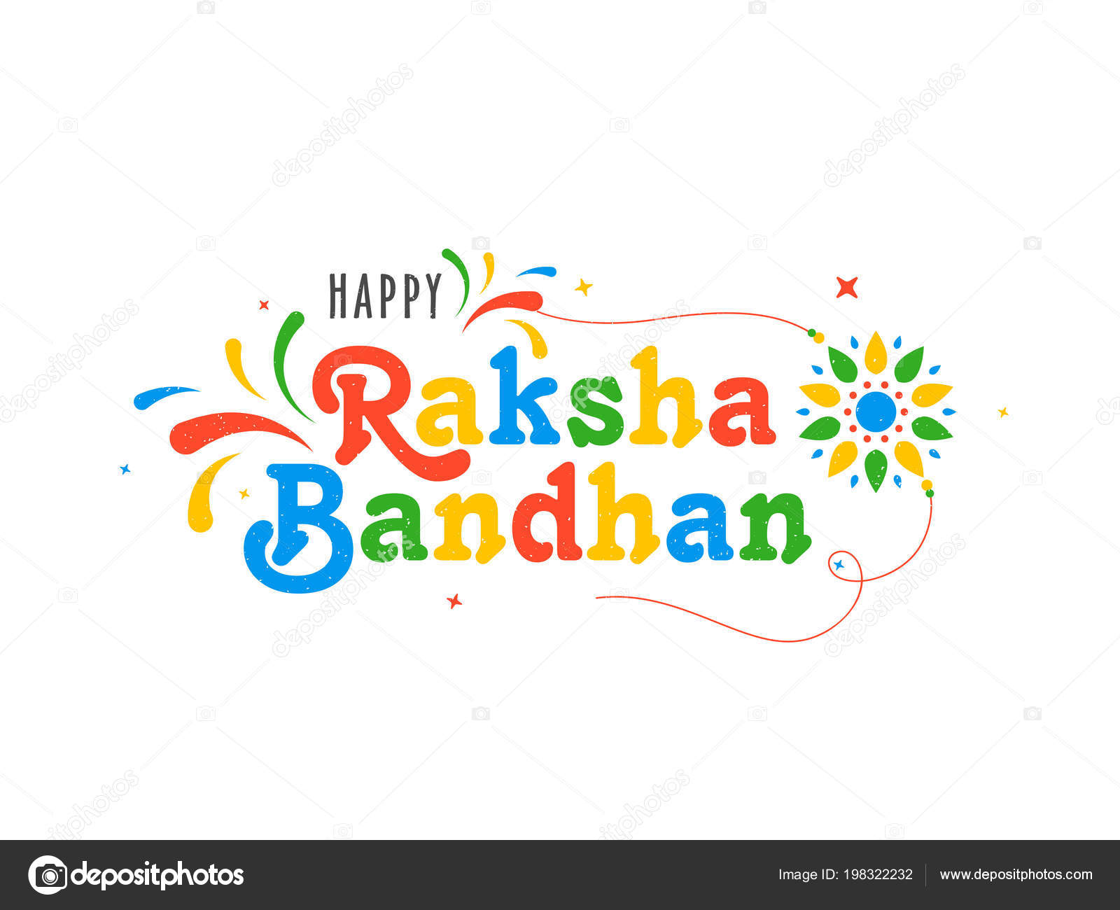 Raksha Bandhan Text Vector - HD Wallpaper 