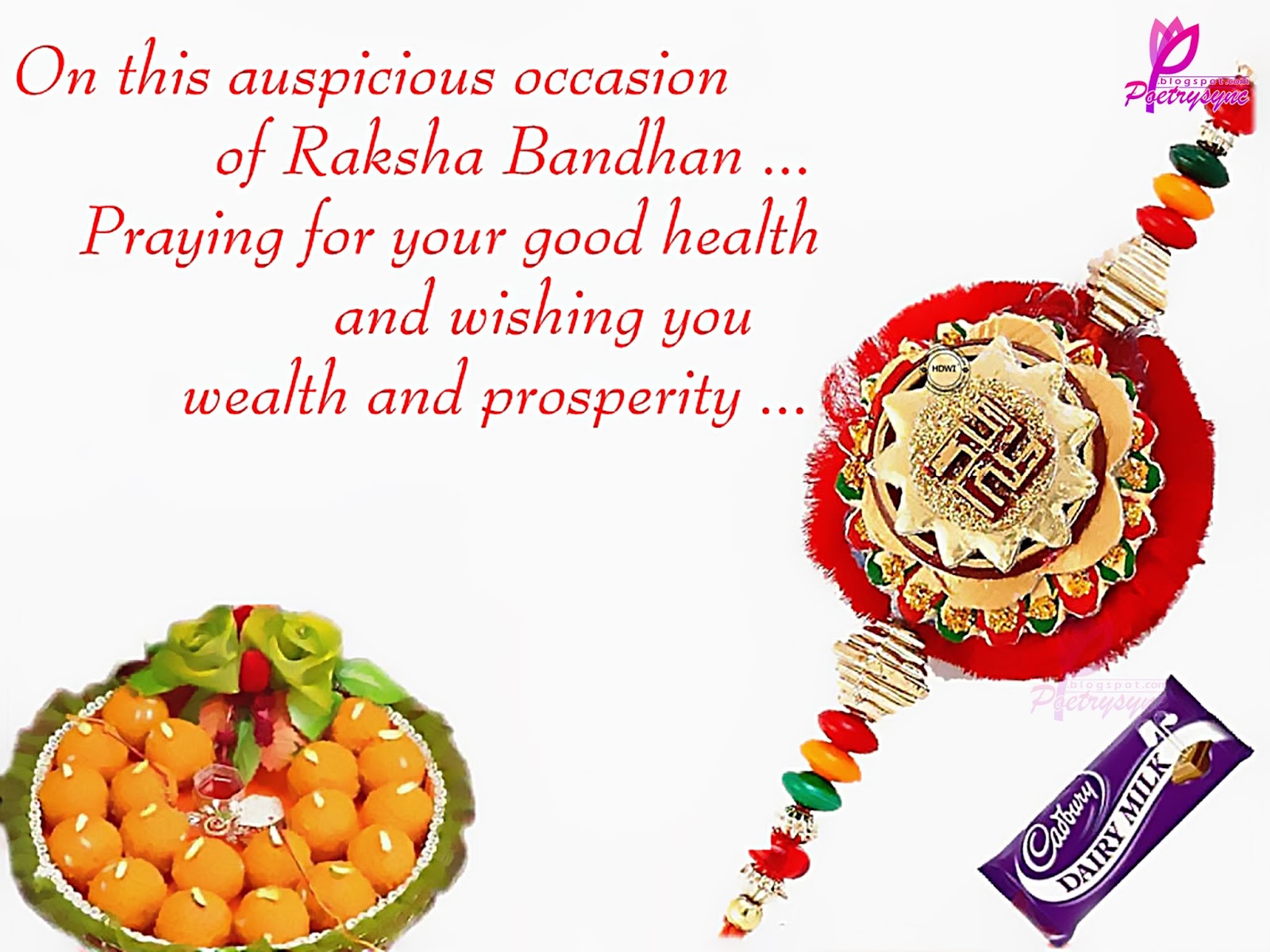 Happy Raksha Bandhan Wishes - Occasion Of Raksha Bandhan - HD Wallpaper 