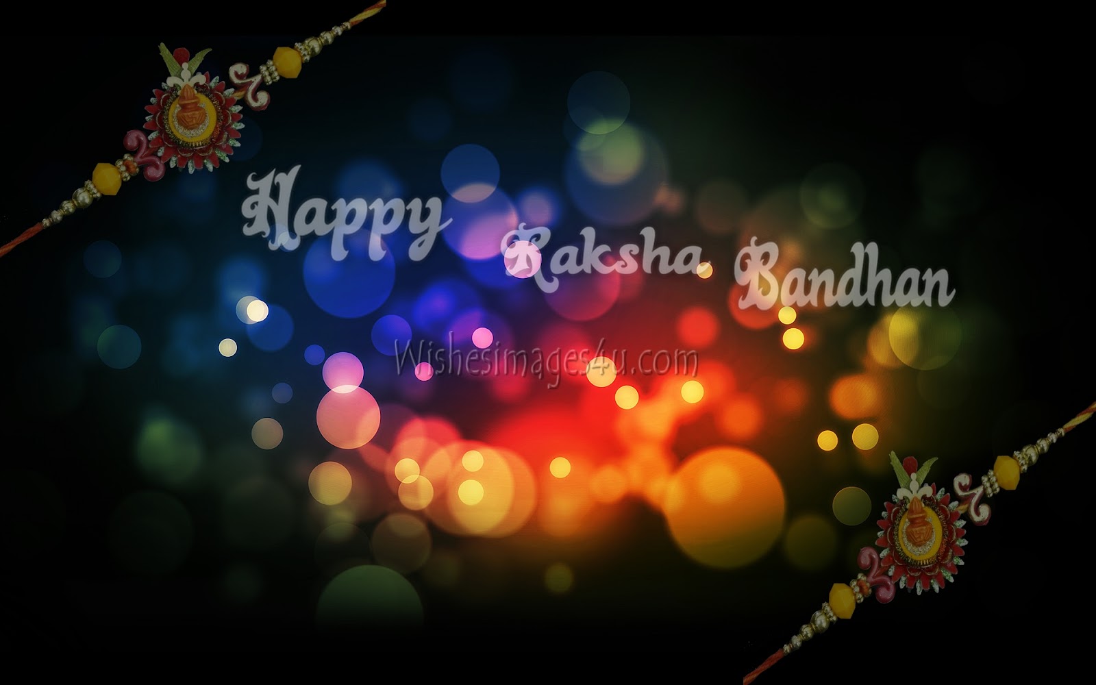 Raksha Bandhan Colorful Hd Images - Christmas Wallpaper Blur - HD Wallpaper 