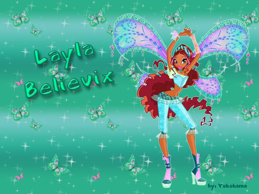 Layla/aisha Wallpaper - Winx Club Believix - HD Wallpaper 