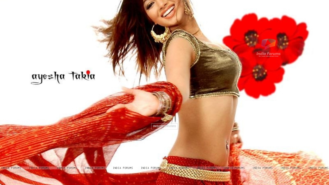 Ayesha Takia Saree Sexy - HD Wallpaper 