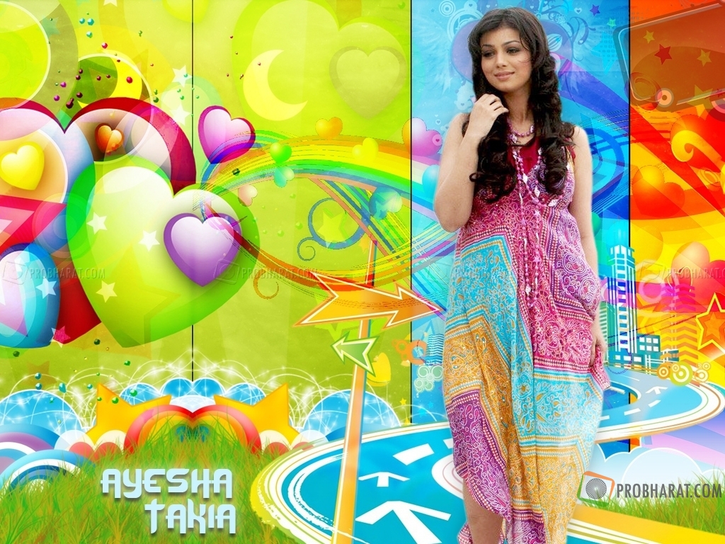 Ayesha Takia Latest, Hdq Wallpapers For Free - HD Wallpaper 