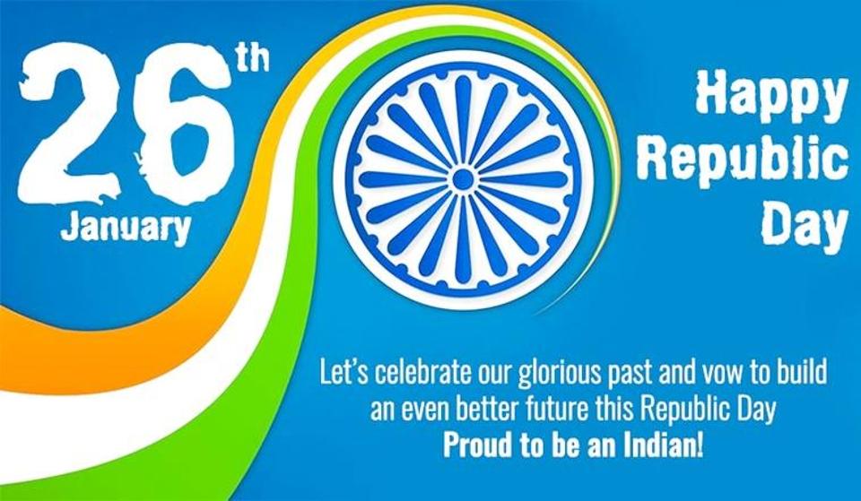 Republic Day Wallpapers - Wishes On Republic Day - HD Wallpaper 