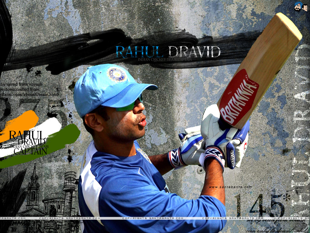 Rahul Dravid Hd Desktop - HD Wallpaper 