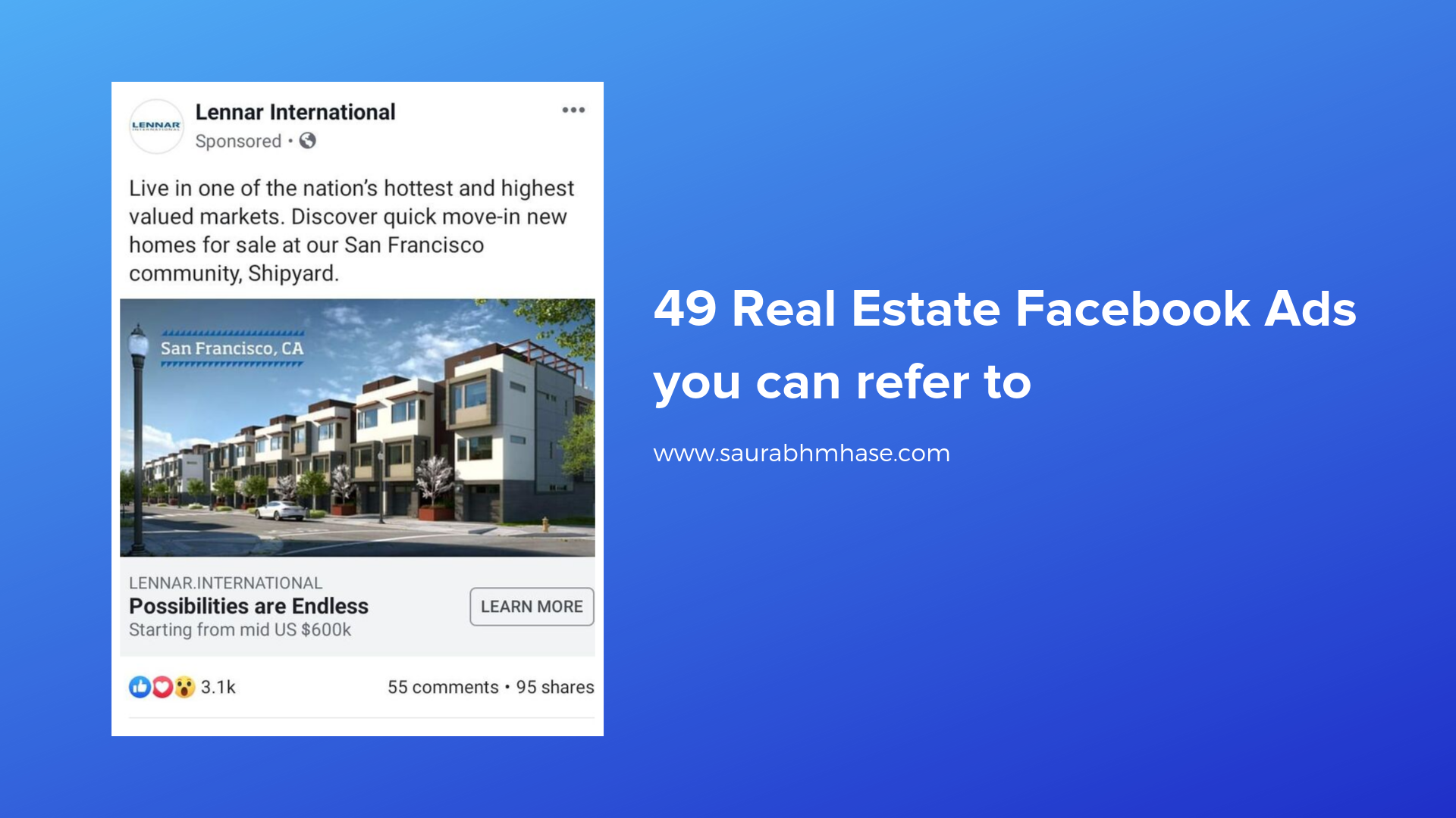 Real Estate Facebook Ads Saurabhmhase - Real Estate Carousel Ads On Facebook Mumbai - HD Wallpaper 
