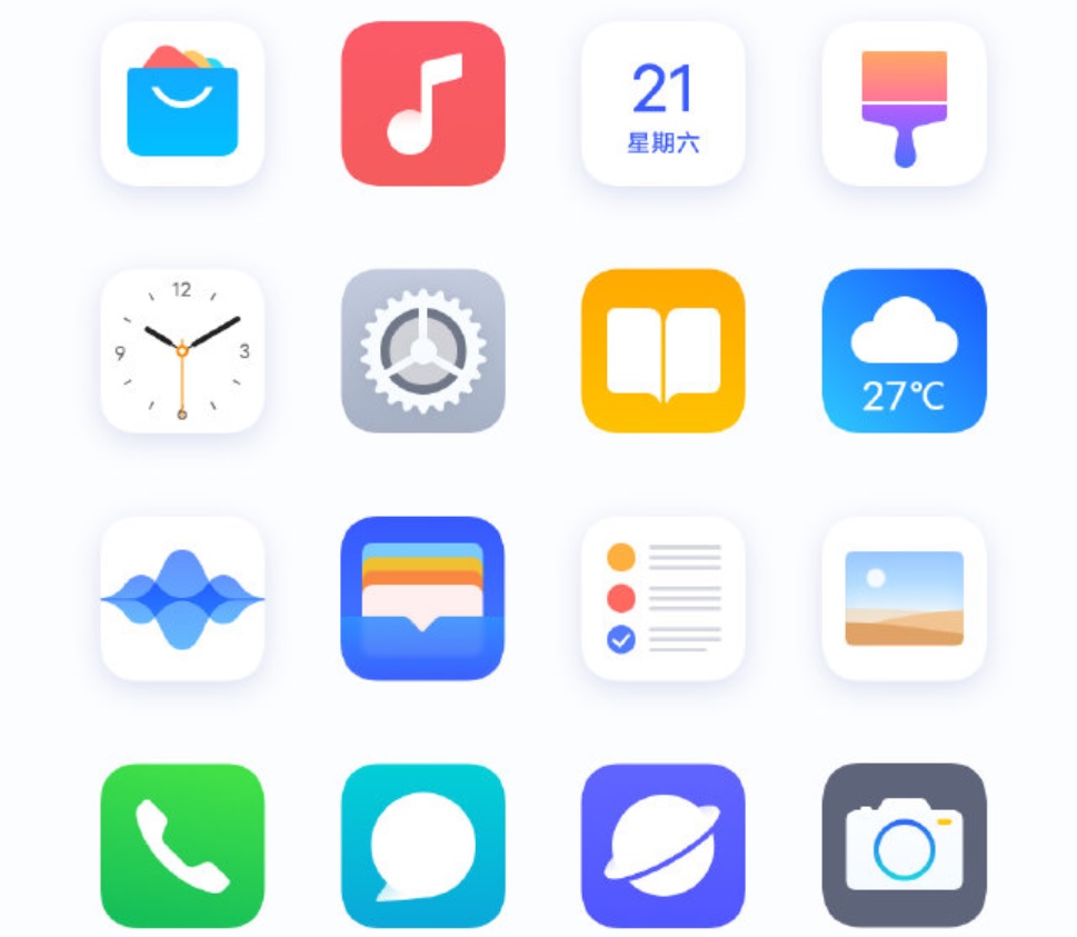 Funtouchos 10 Icons - Vivo Funtouch Os 10 - HD Wallpaper 