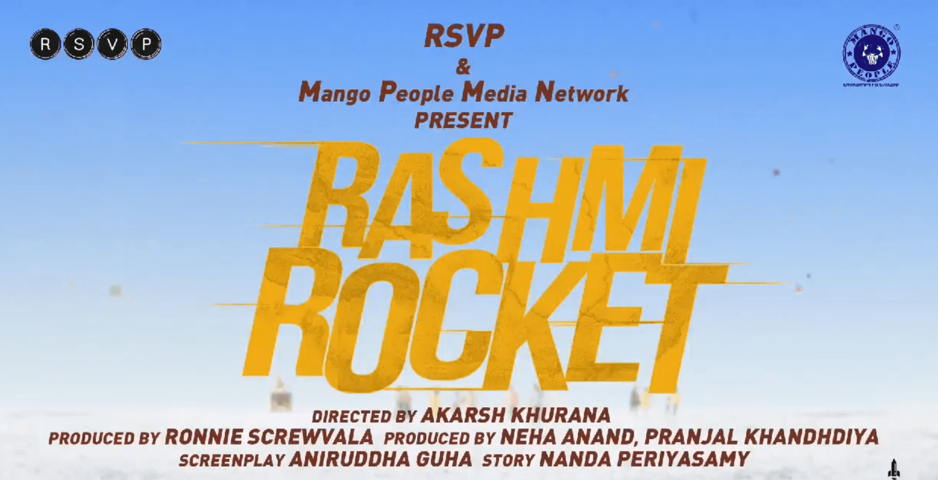 Rashmi Rocket Hindi Movie - Rashmi Rocket Movie Poster - HD Wallpaper 