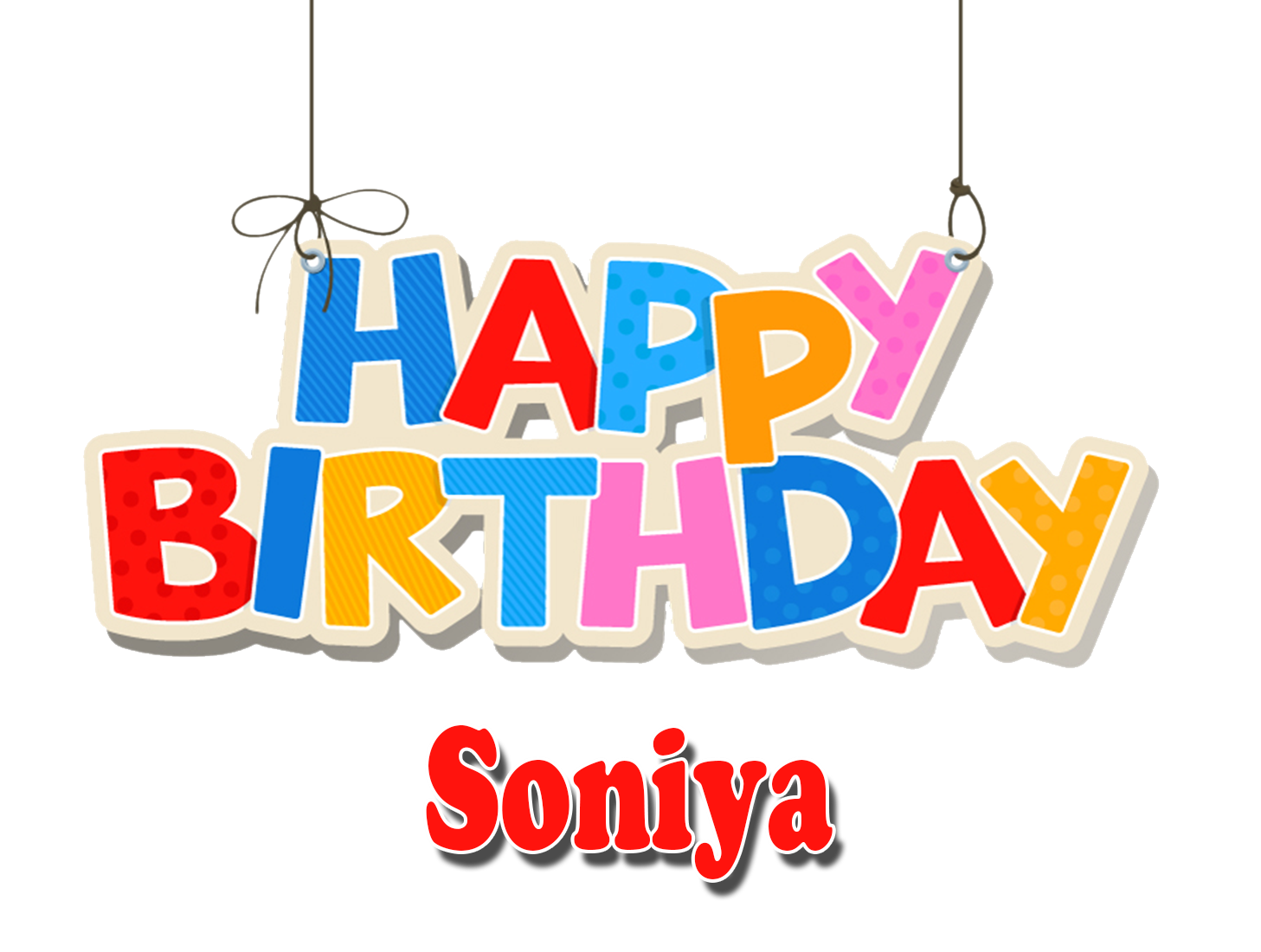 Soniya Png Background Clipart - Happy Birthday Sapna Name - HD Wallpaper 