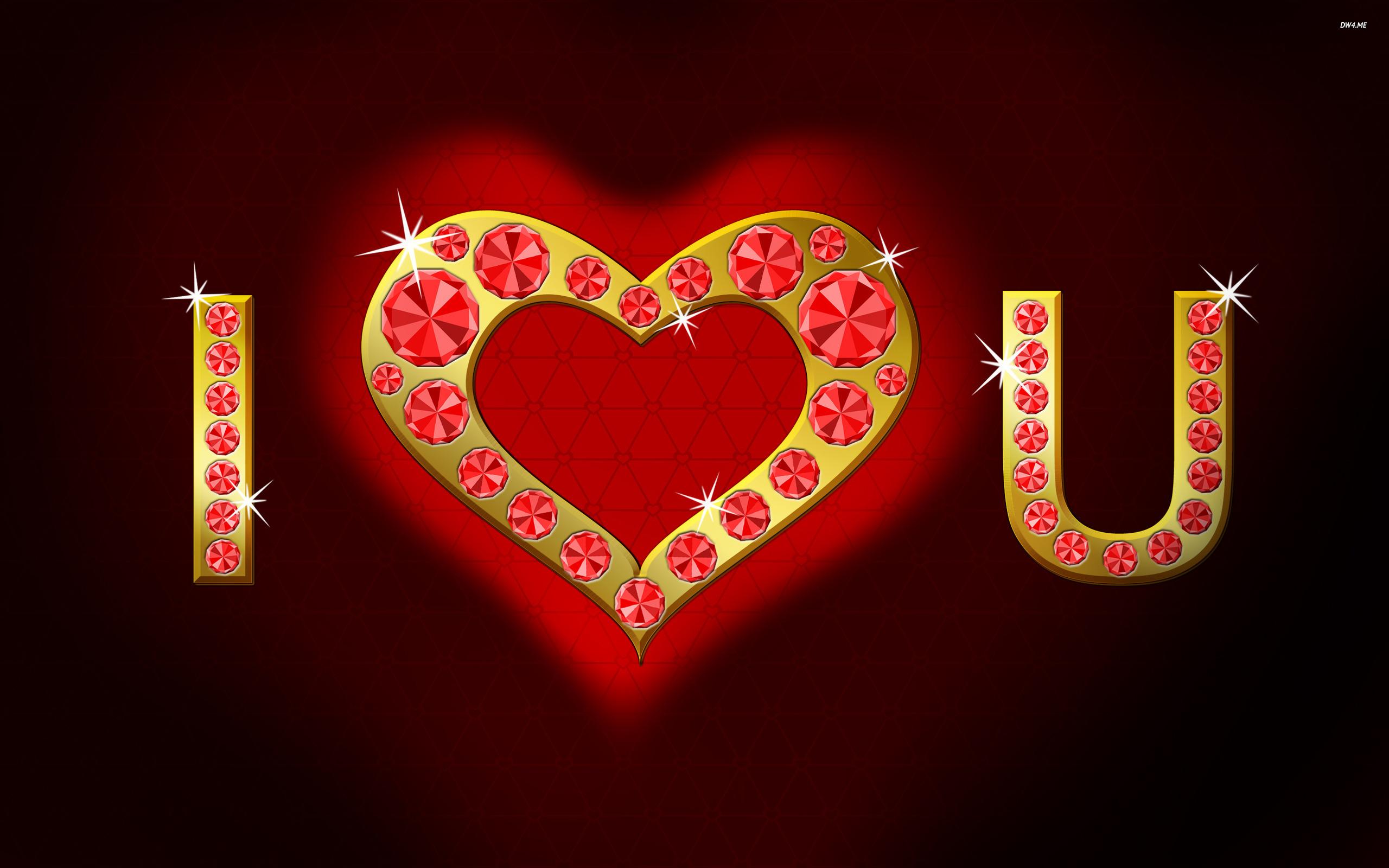 I Love You Wallpaper - Love - HD Wallpaper 