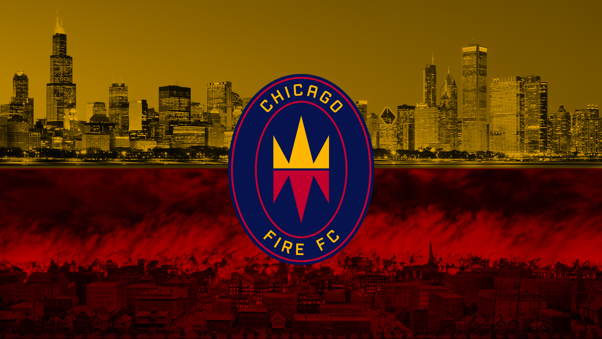 Chicago Fire Fc Logo - HD Wallpaper 