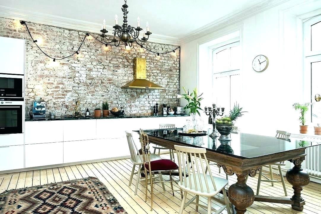 Kitchen Wallpaper Ideas Grey Brick En Tiles Walls In - Mutfak Duvar Kağıdı Modelleri - HD Wallpaper 