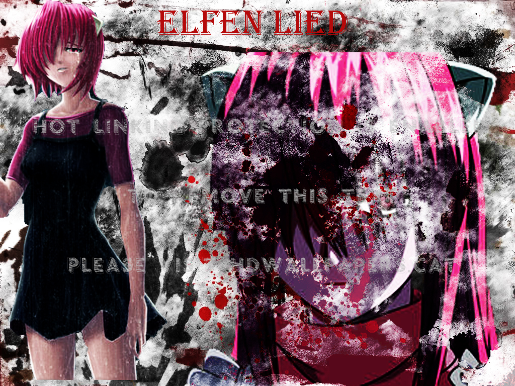 Elfenlied Wallpaper Spieluhr Lucy Pink - Anime - HD Wallpaper 