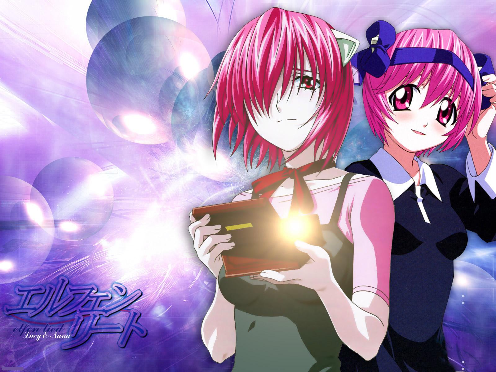 Elfen Lied - Elfen Lied Lucy Et Nana - HD Wallpaper 