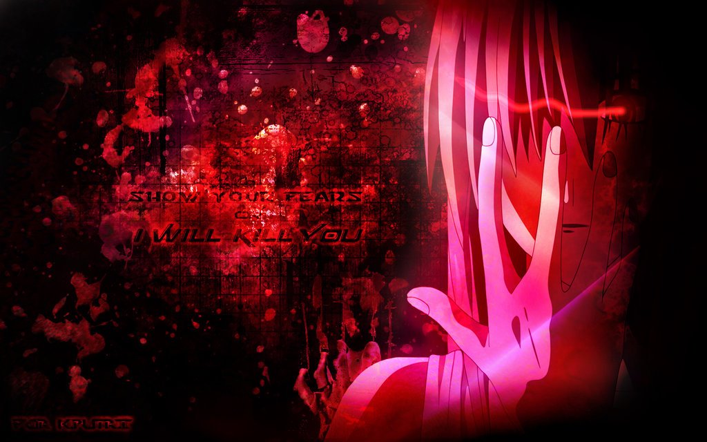 Эльфийская песнь картины из опенинга