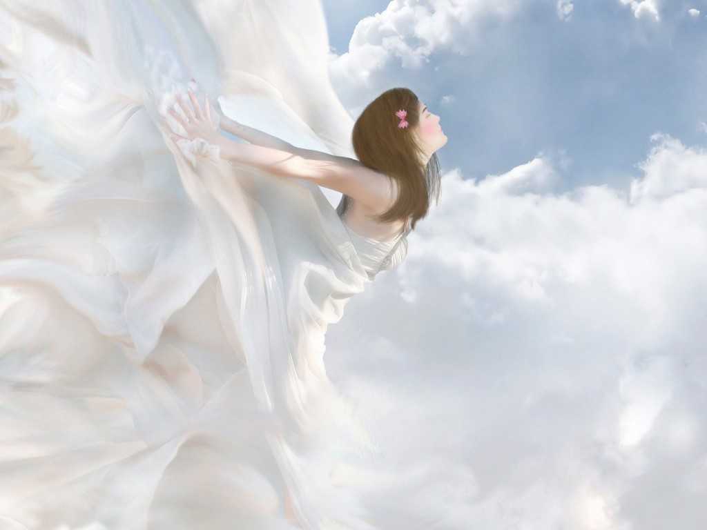 Wings Angel Wings Flying Girl - HD Wallpaper 