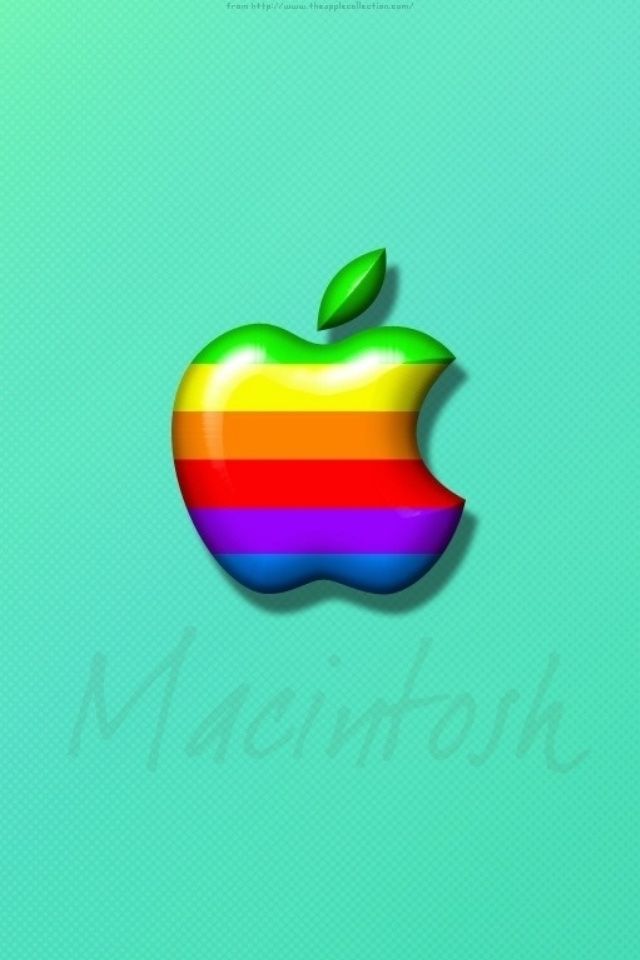 Apple Logo Wallpaper Hd For Iphone 4 - HD Wallpaper 