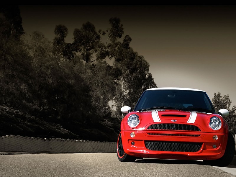 Red Mini Cooper Wallpaper Hd - Mini Cooper Wallpaper Hd - HD Wallpaper 