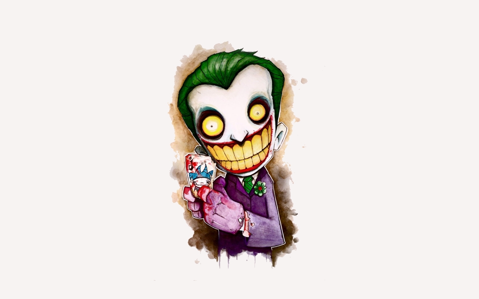 Joker Cartoon Wallpaper Hd - HD Wallpaper 