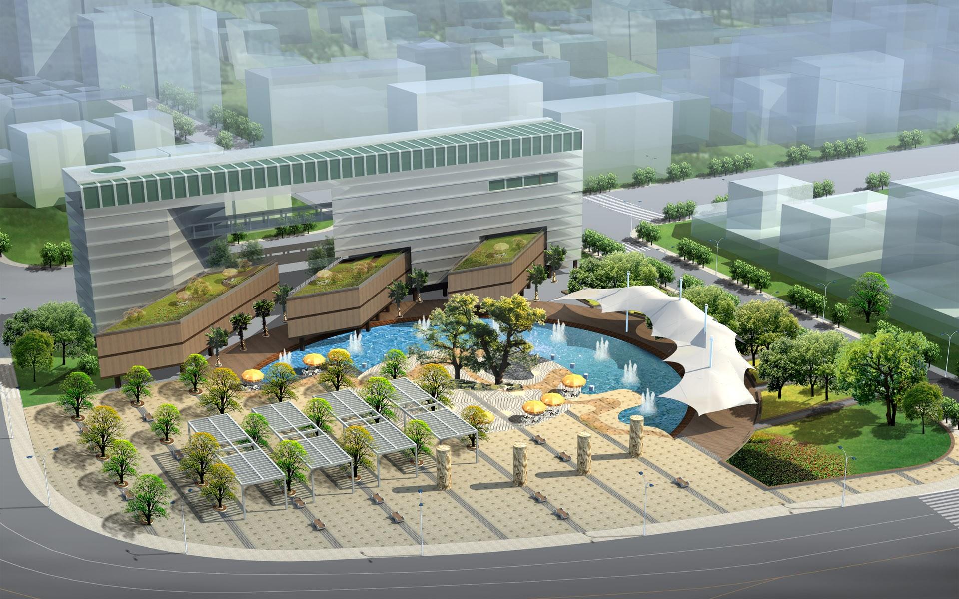 Wallpaper Arquitectura - Paisajismo En La Arquitectura - HD Wallpaper 