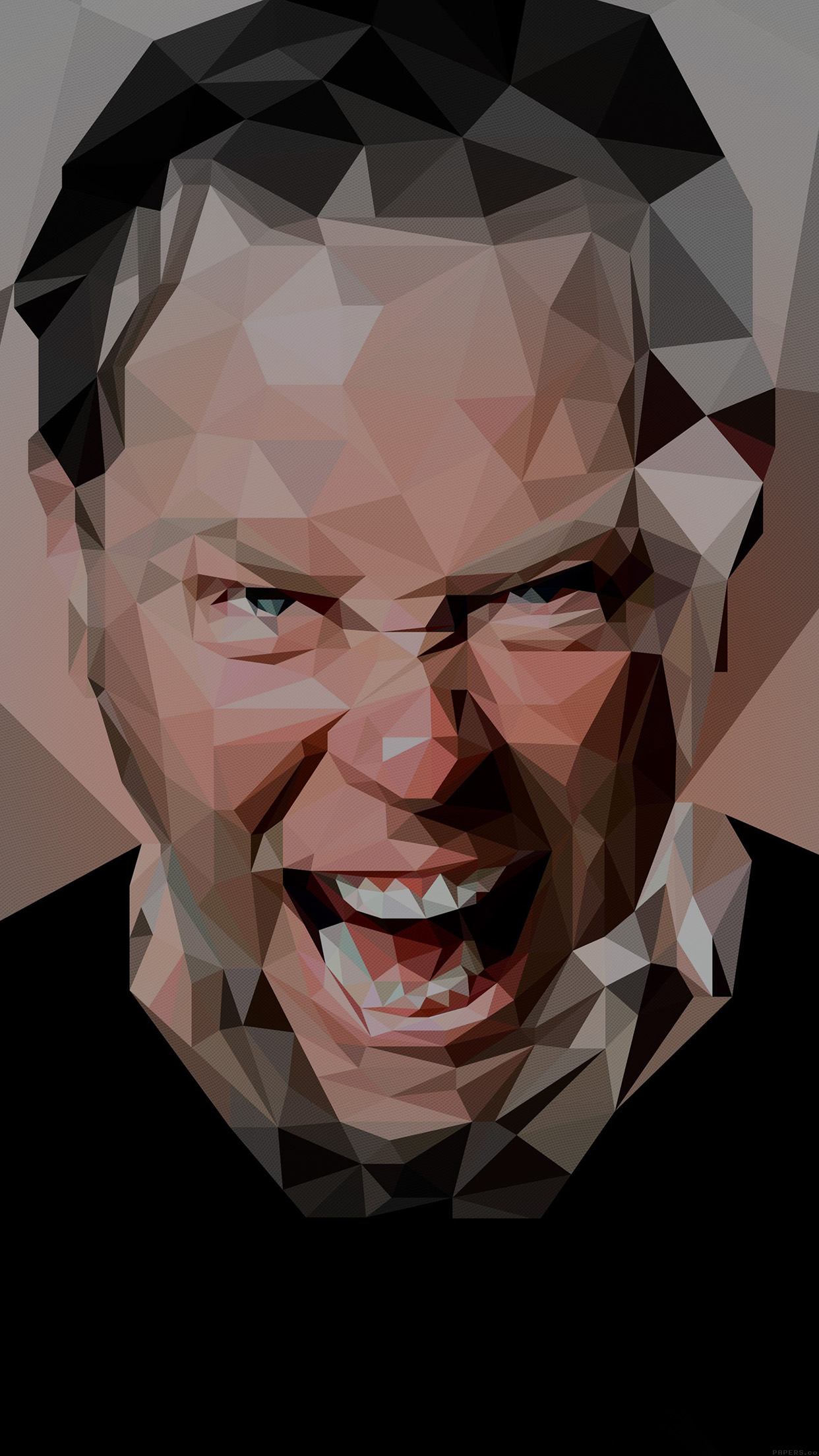 James Hetfield Music Metallica Bw Android Wallpaper - James Hetfield Wallpaper Phone - HD Wallpaper 