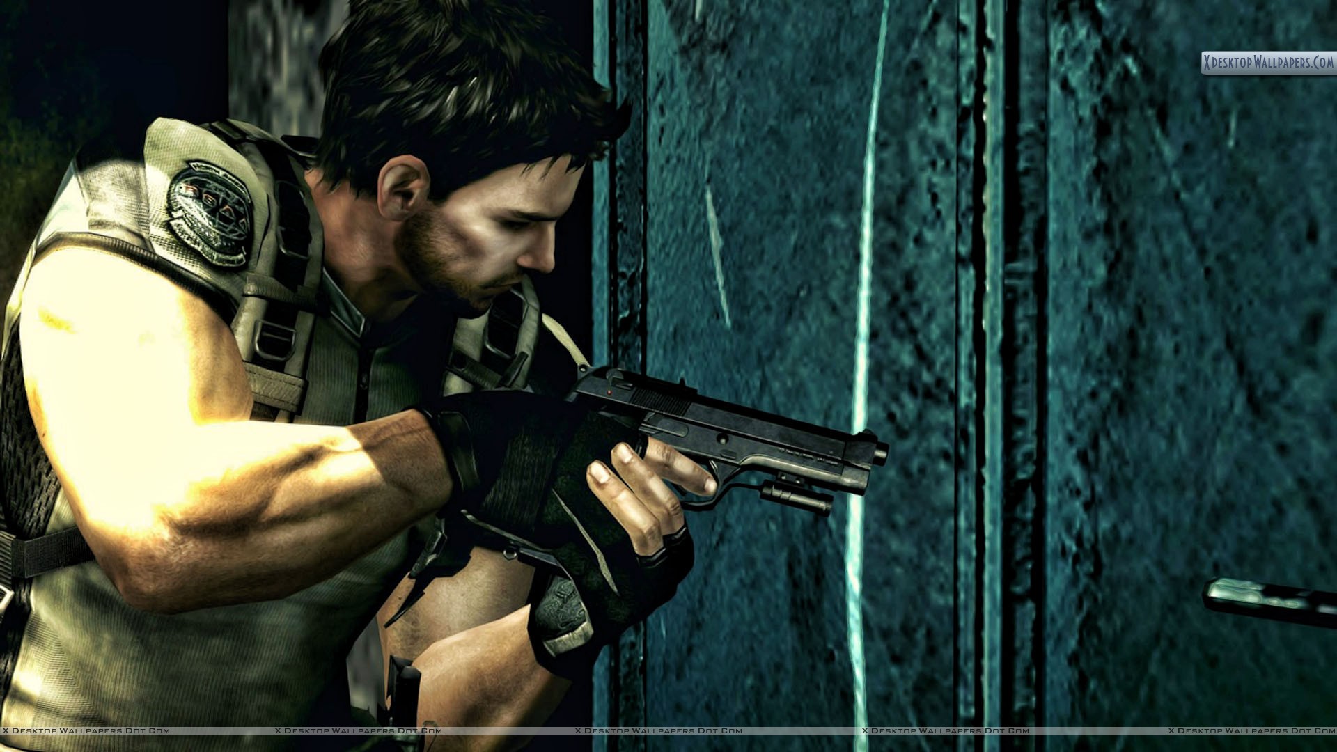 Chris Resident Evil 5 - HD Wallpaper 