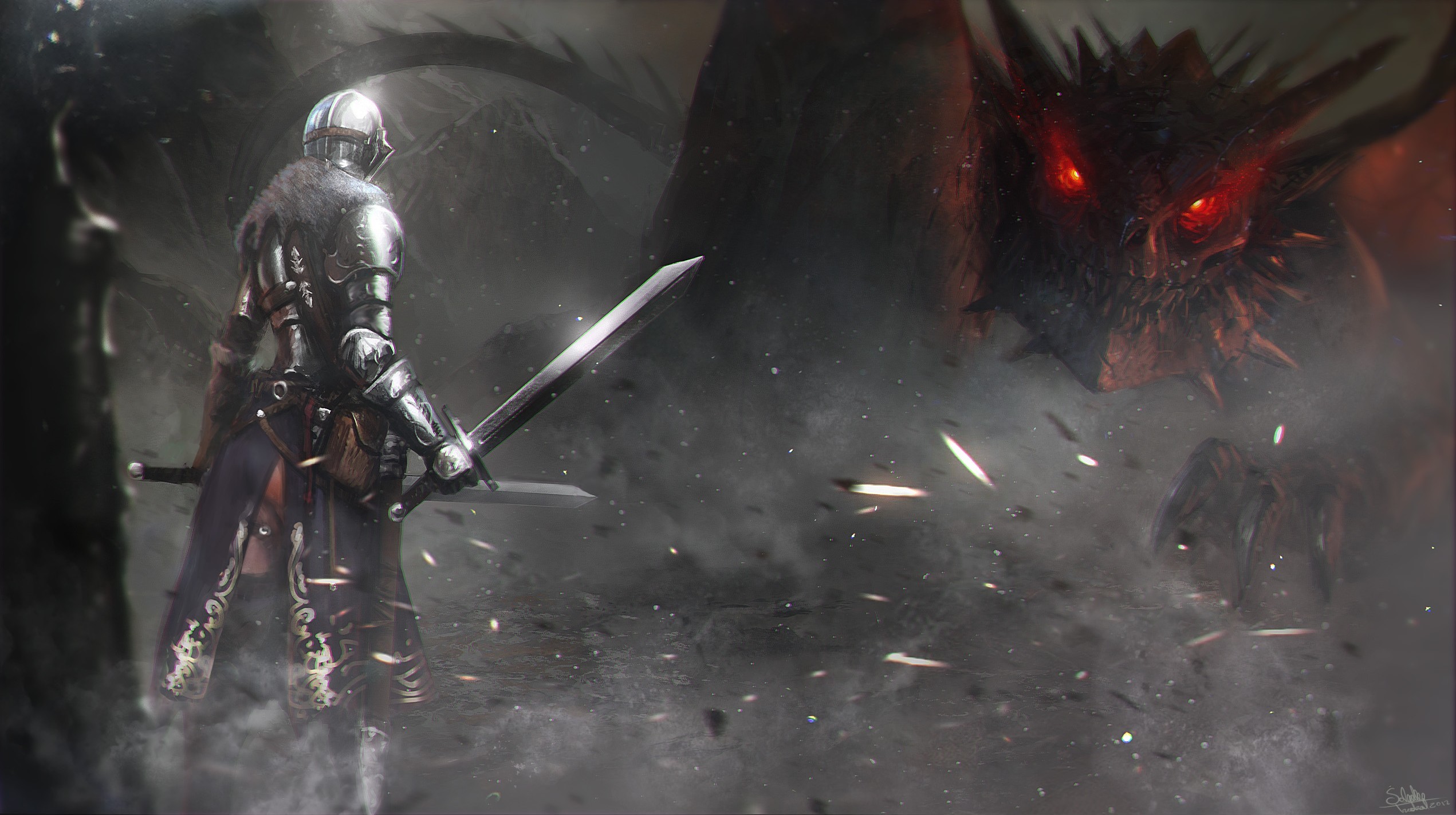 Dark Souls Art Wallpaper Hd - HD Wallpaper 