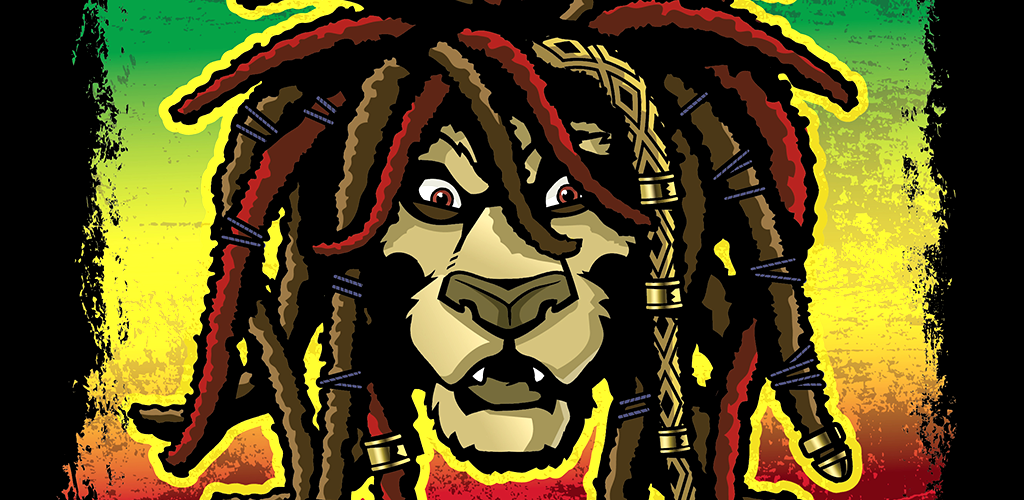 Rasta Lion - HD Wallpaper 