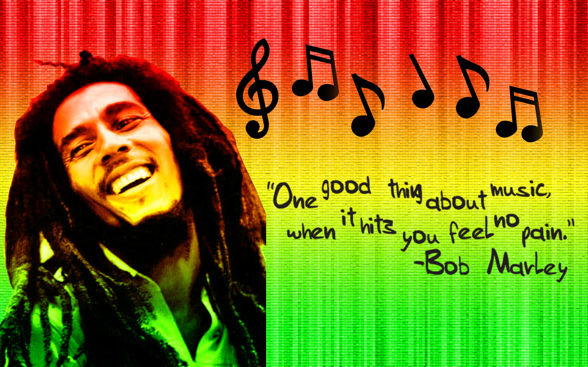 Bob Marley, Music, And Quote Image - Bob Marley Images Download - HD Wallpaper 