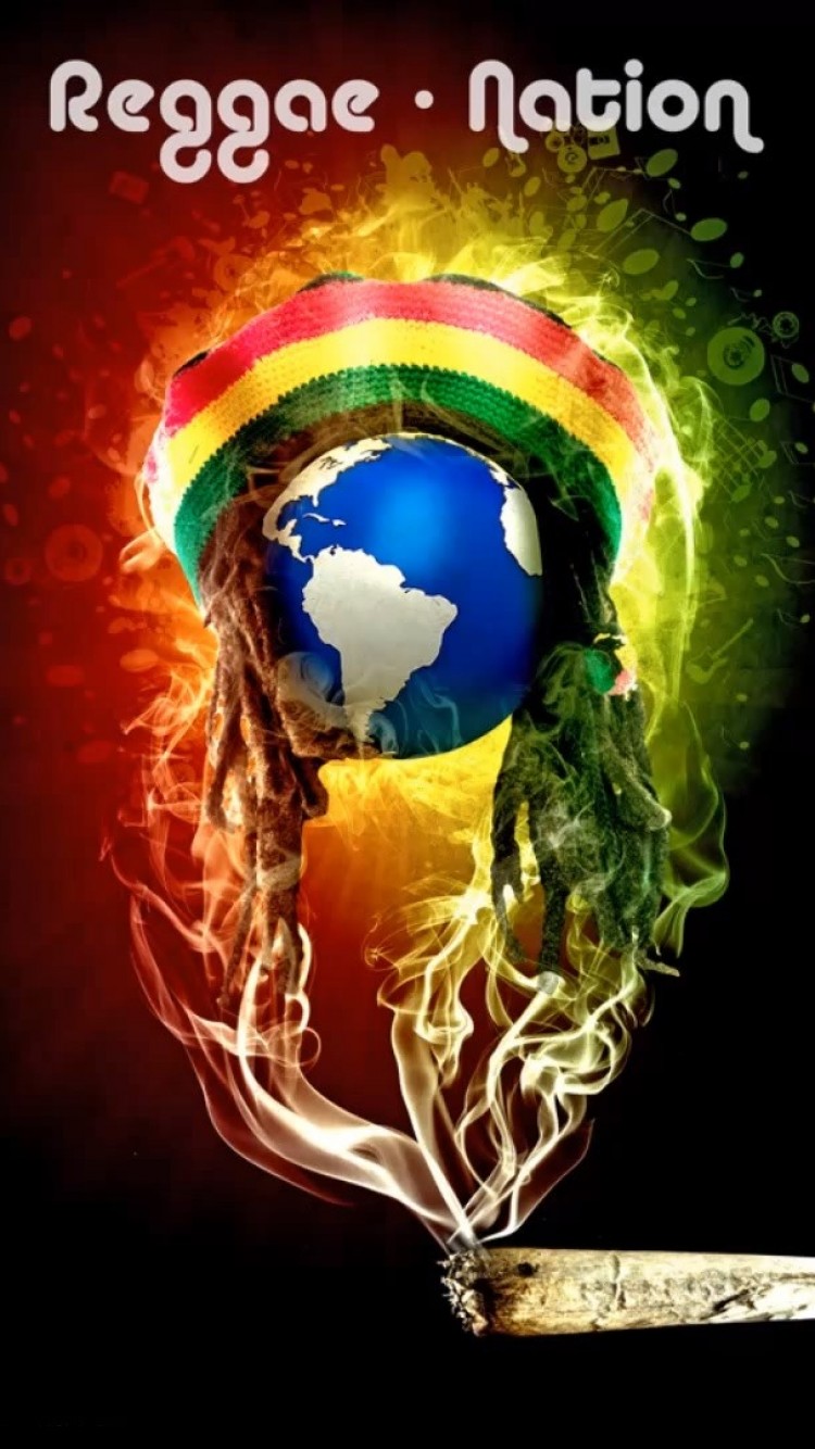 Iphone 7 Bob Marley Wallpaper - Bob Marley Logo Reggae - 750x1334 Wallpaper  