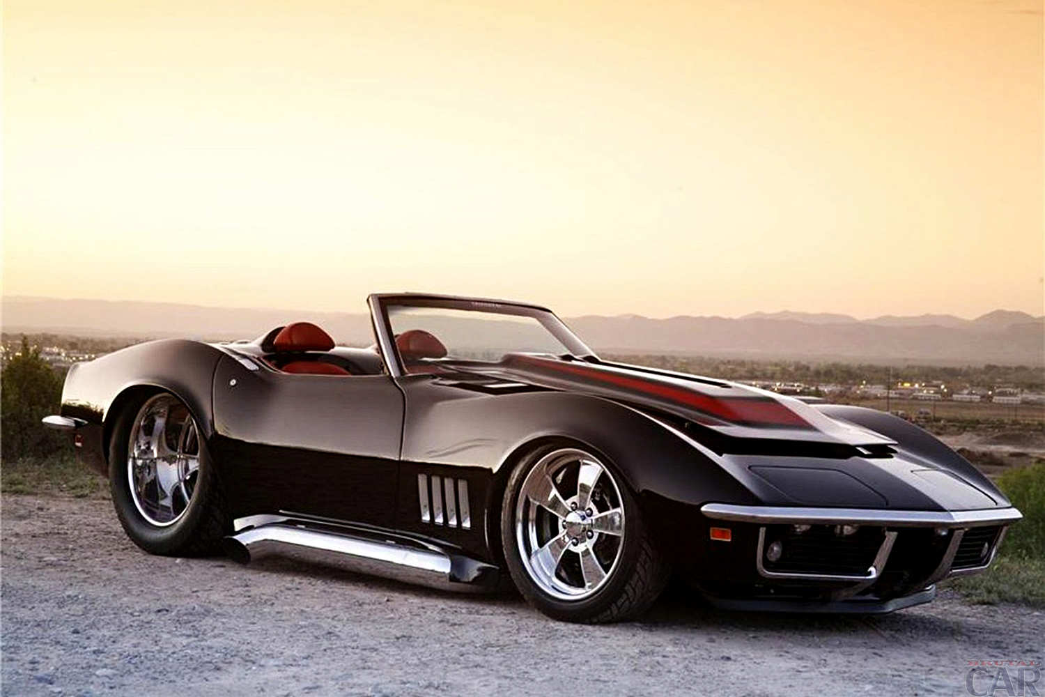 1969 Chevrolet Corvette - Chevrolet Top Model Car - HD Wallpaper 