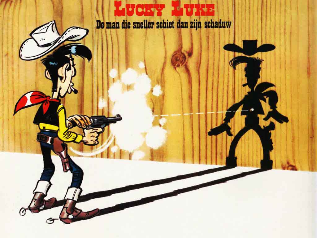 Lucky Luke Comic Book - HD Wallpaper 