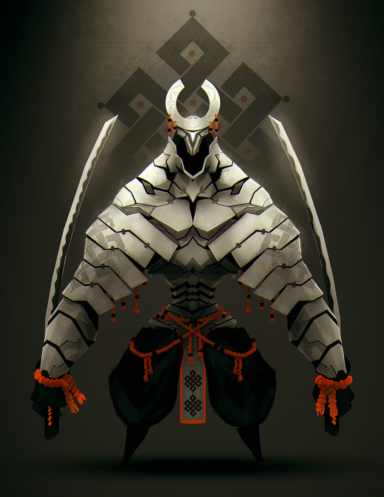 Sci Fi Samurai Armor - HD Wallpaper 