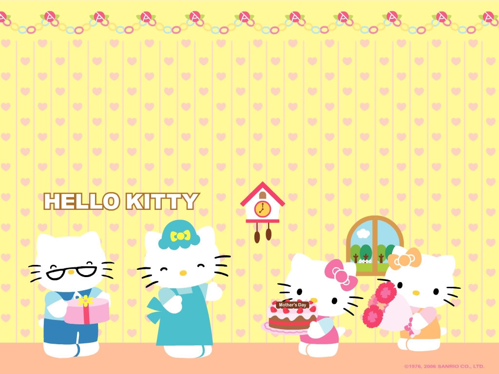 Hello Kitty Wallpapers - Cumpleaños De Hello Kitty - HD Wallpaper 