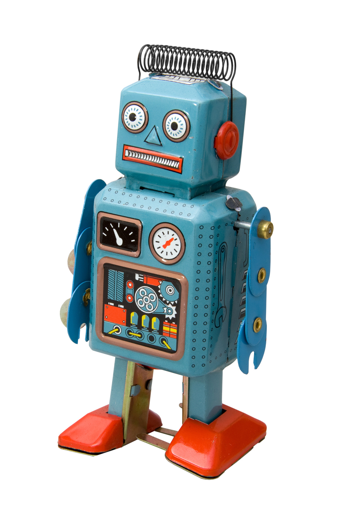 Vintage Toy Robot - HD Wallpaper 