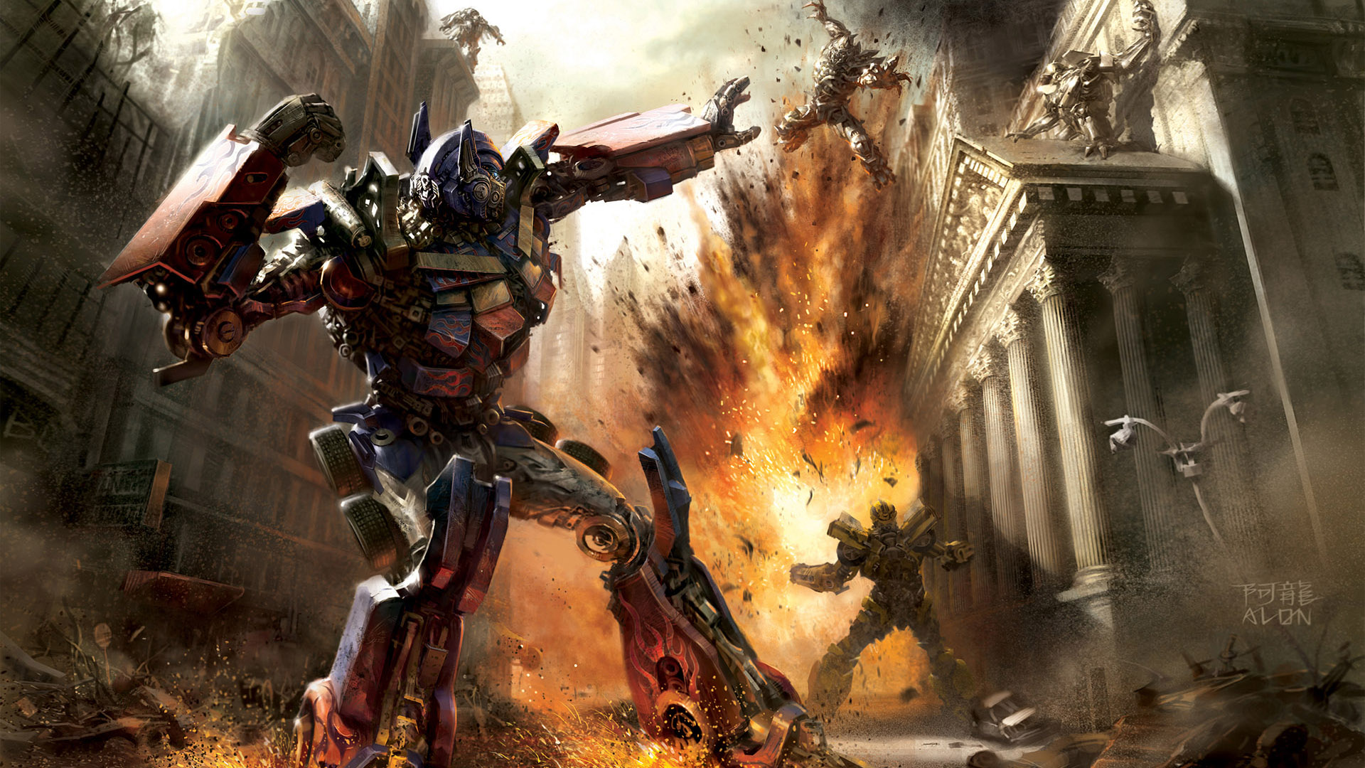 Robot War - HD Wallpaper 