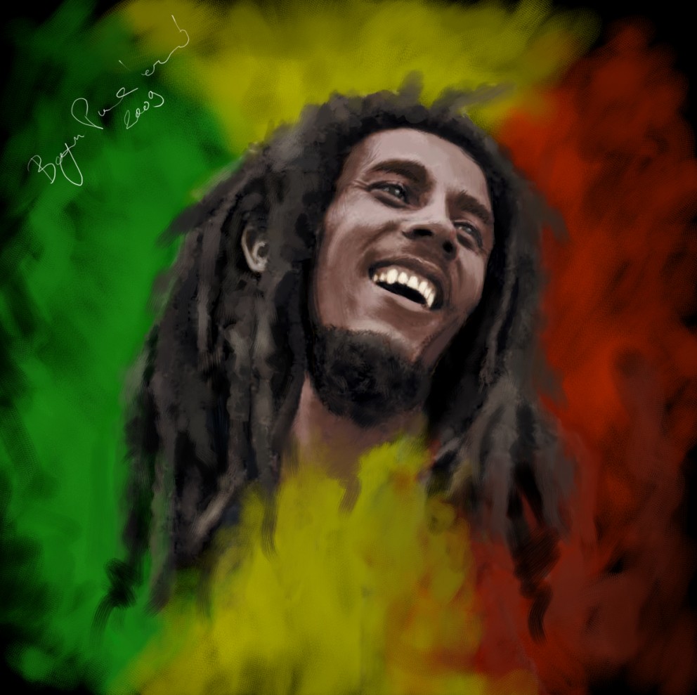 Wallpaper Bob Marley 3d Image Num 9