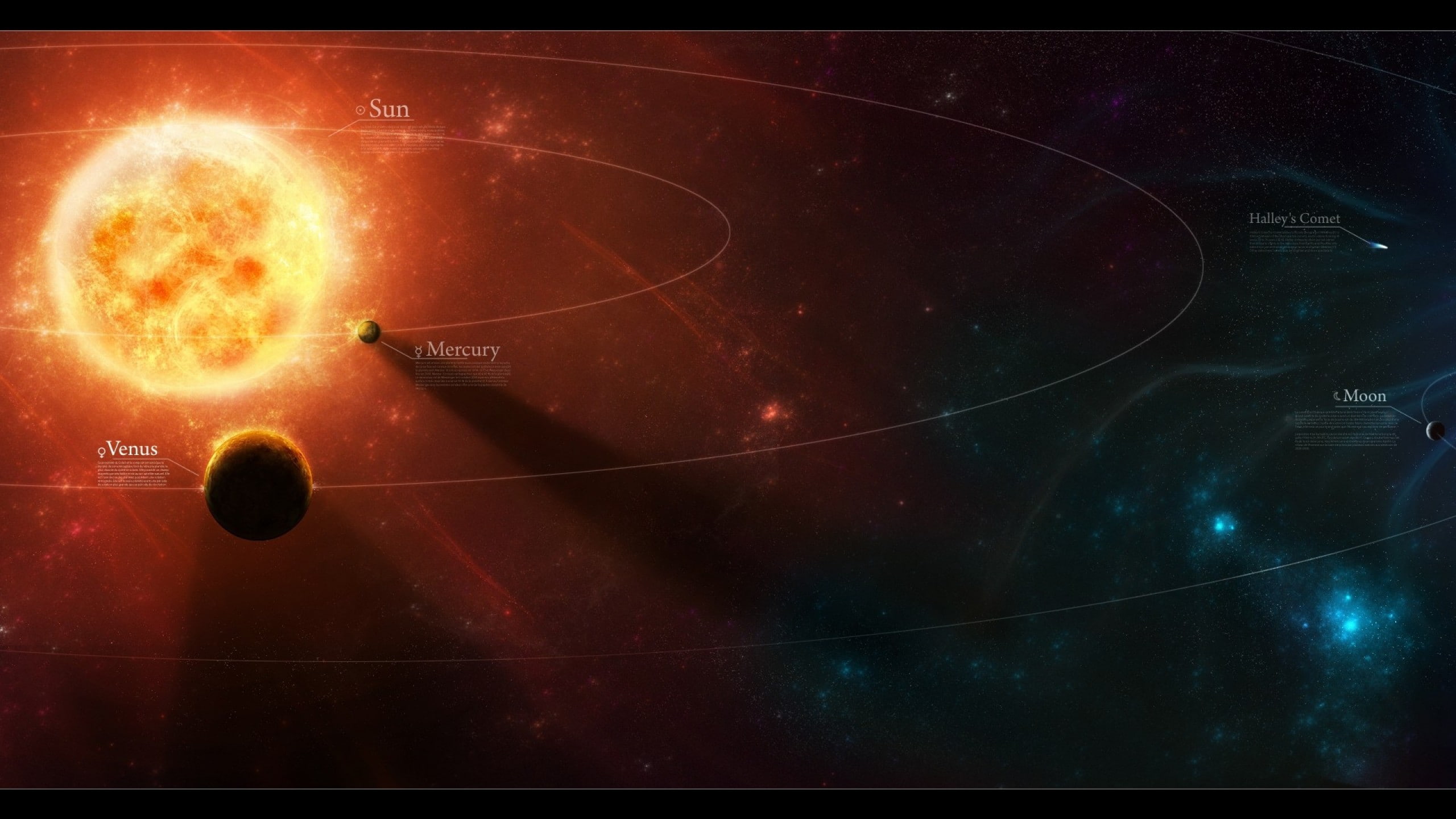 Satellite Images Of The Solar System - HD Wallpaper 