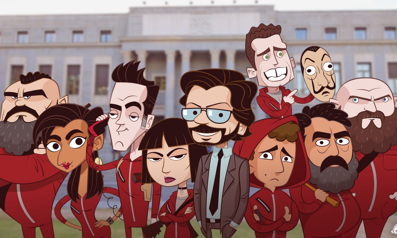 La Casa De Papel - HD Wallpaper 