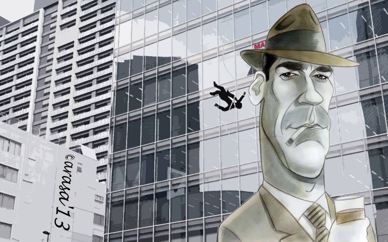 Wallpapers Con Caricaturas De Famosos - Block Falling On Man - HD Wallpaper 