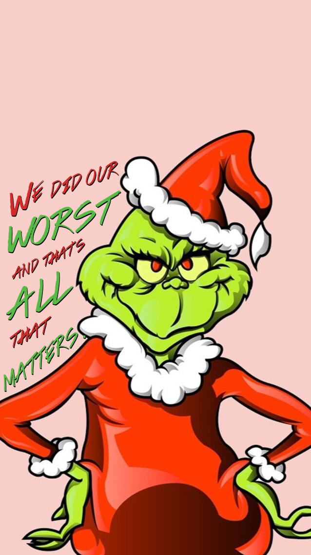 Christmas, Wallpaper, And Grinch Image - Fondos De Pantalla De Caricaturas - HD Wallpaper 